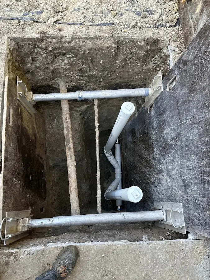 Experienced plumber completing Gas Line Repair work in South Lebanon